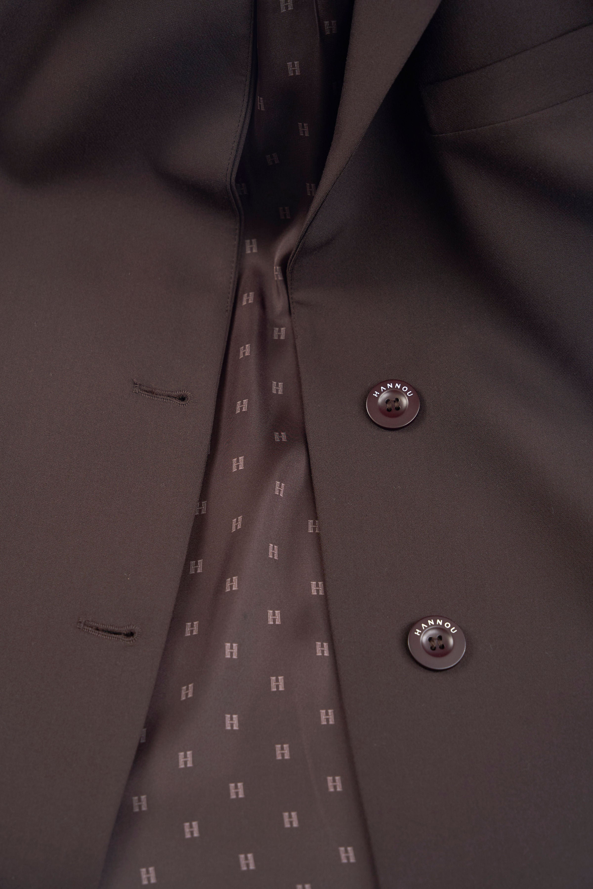 OVERSIZED BLAZER - BROWN