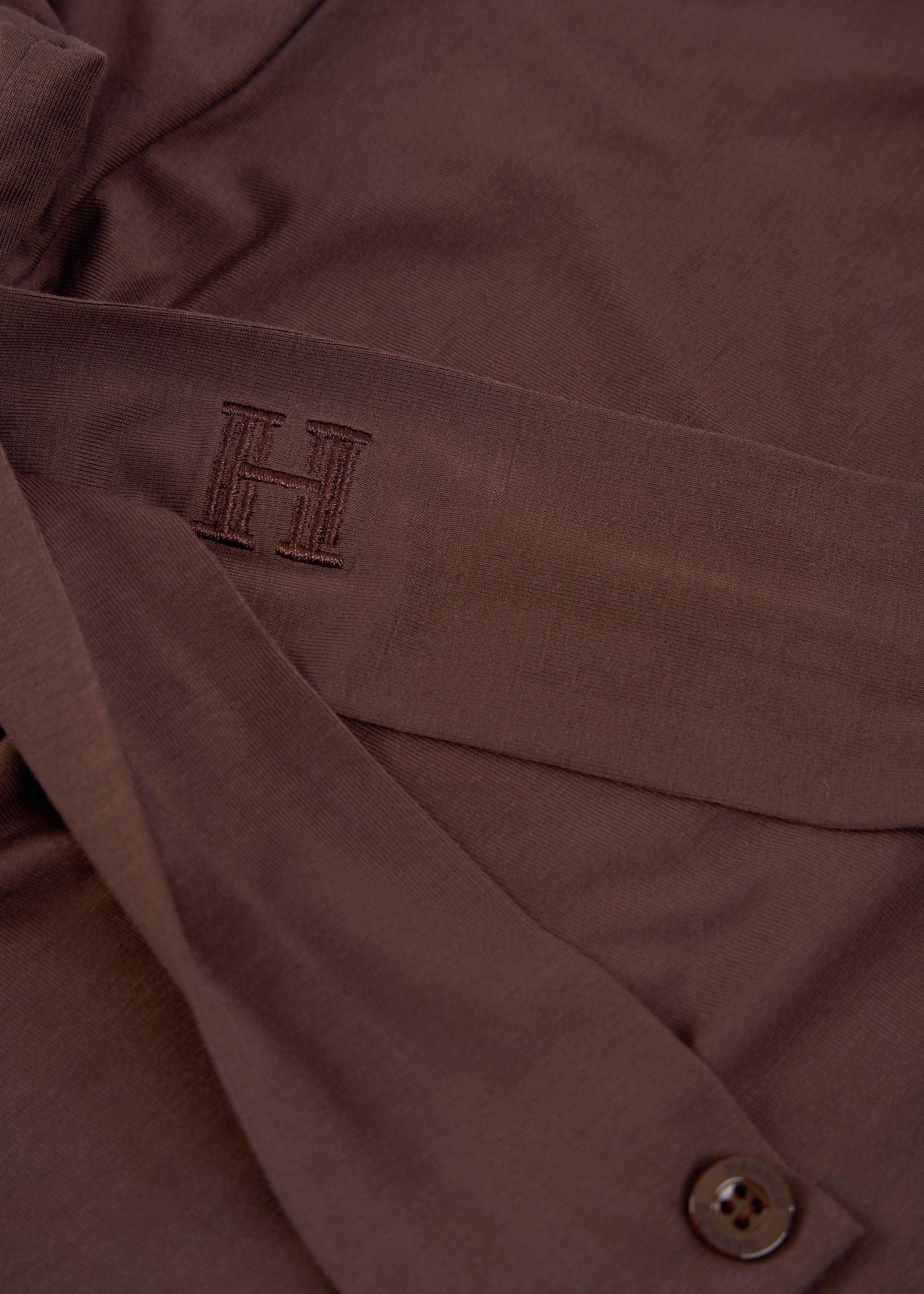 Bamboo Instant Scarf - Dark Brown