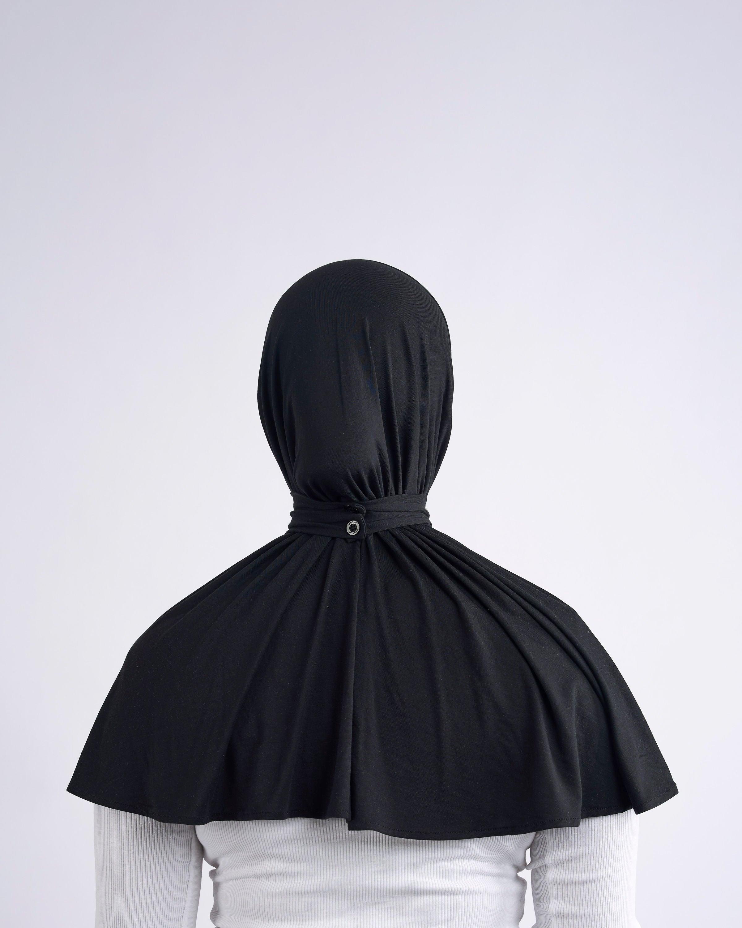 Bamboo Instant Scarf - Midnight Black