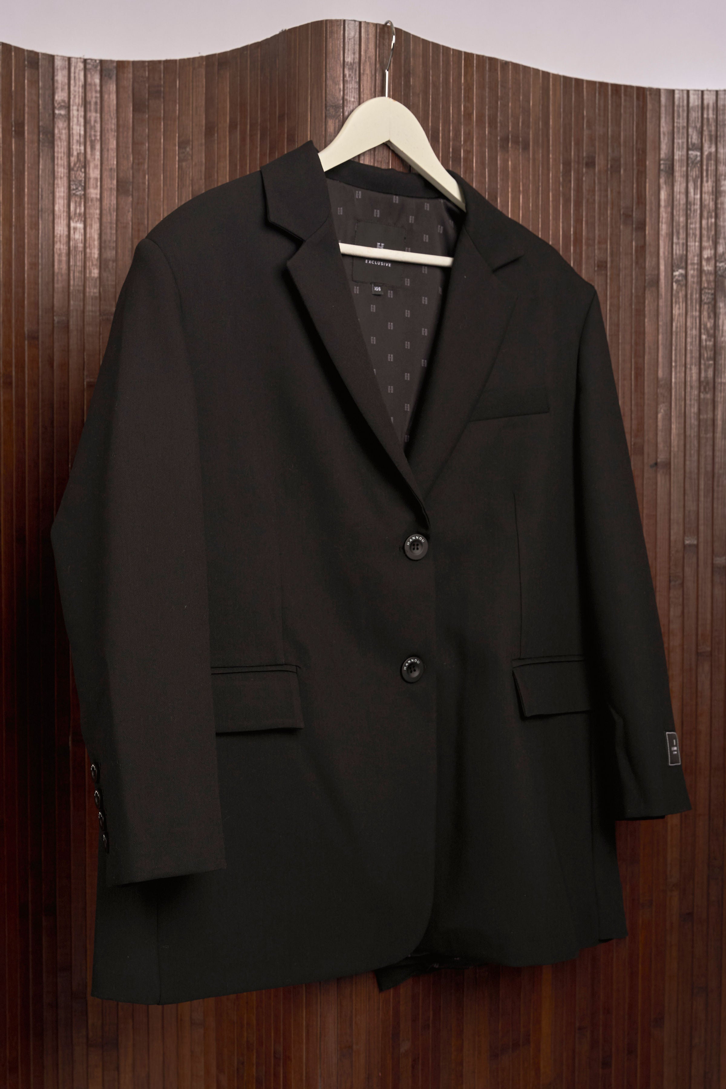 OVERSIZED BLAZER - BLACK