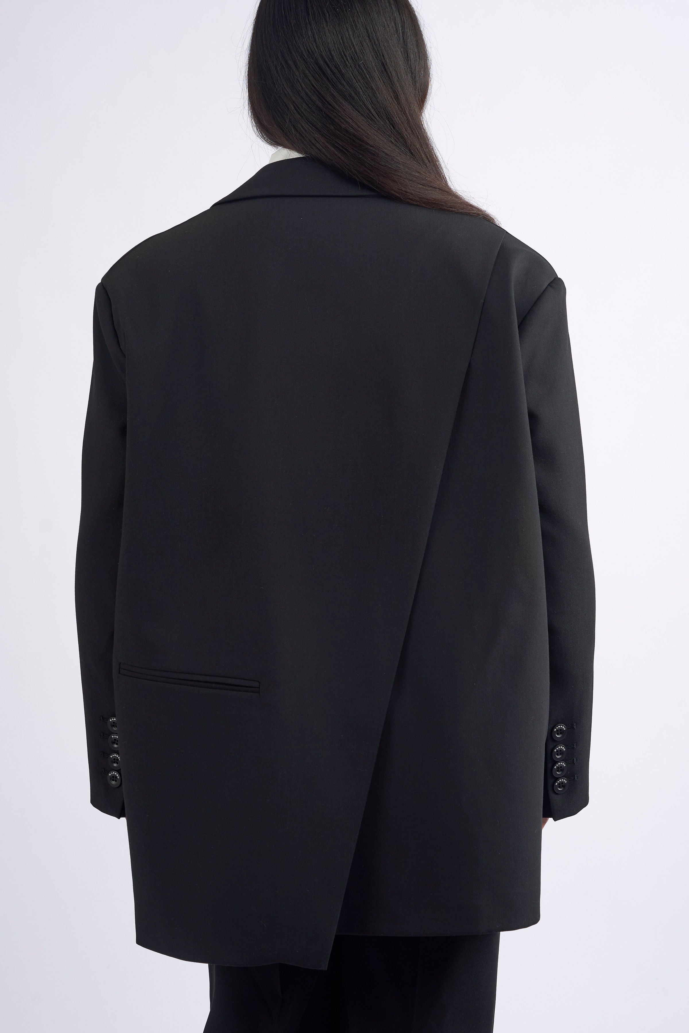 OVERSIZED BLAZER - BLACK