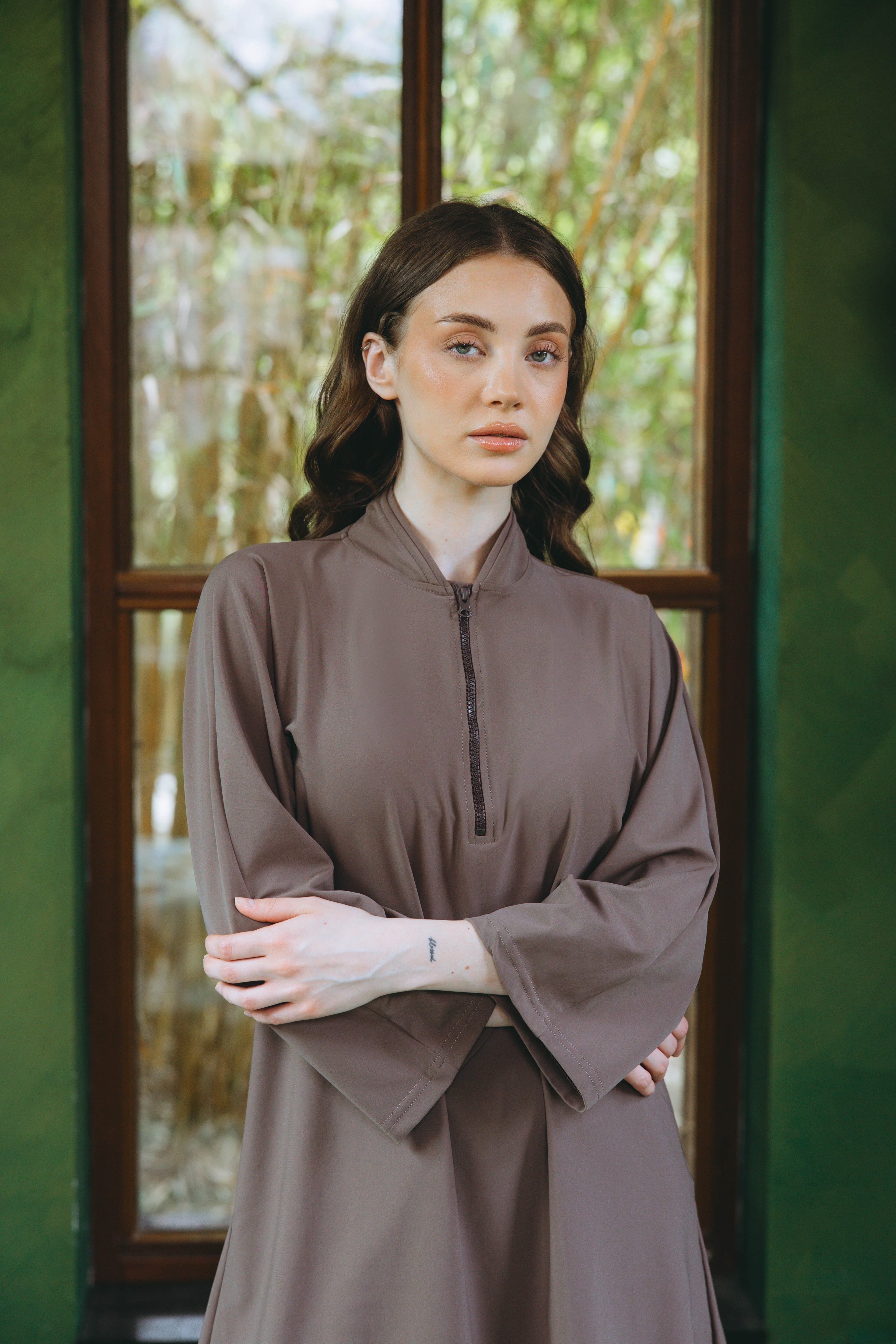 BURKINI - WARM TAUPE