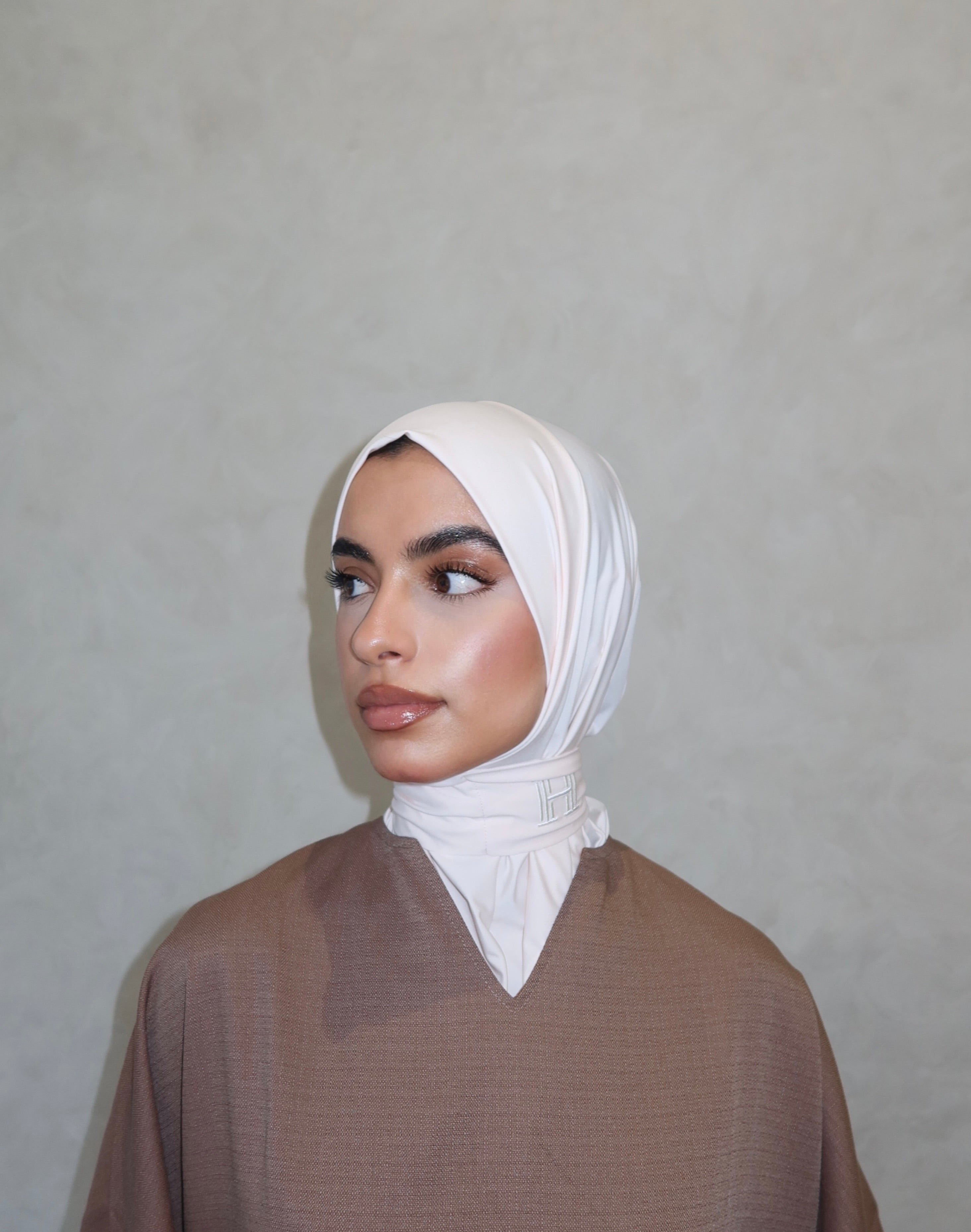 INSTANT SCARF VANILLE BLUSH