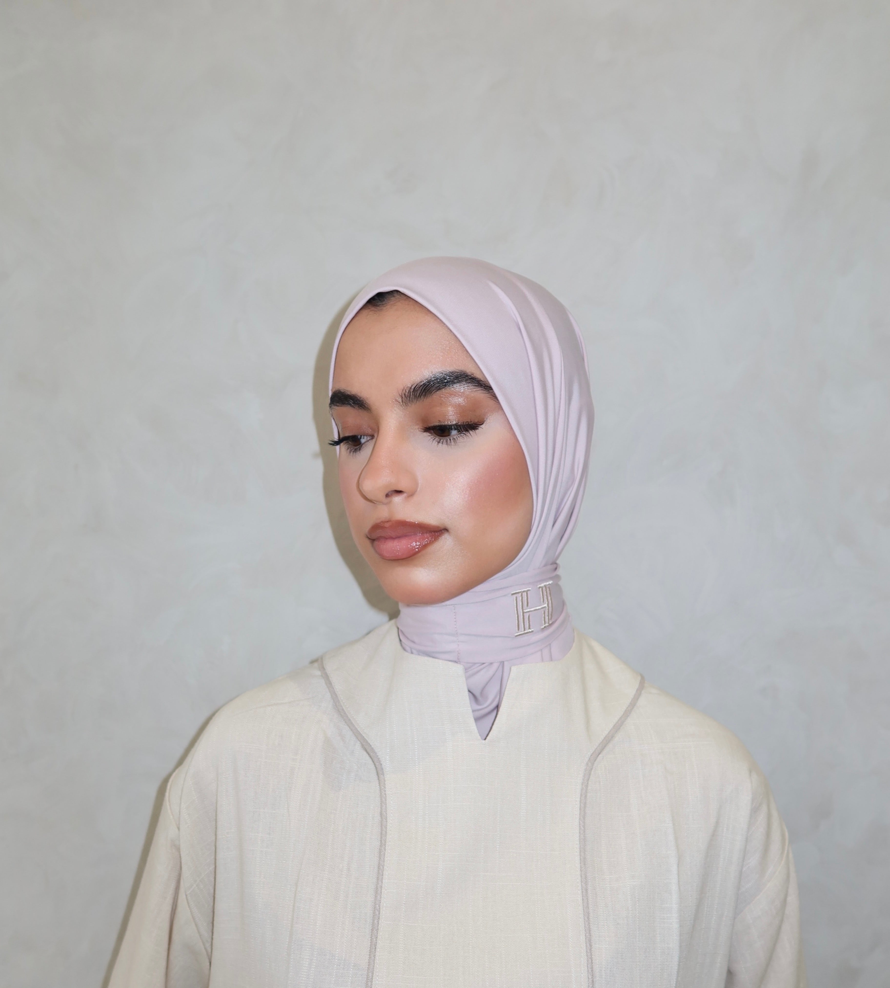 INSTANT SCARF ASH PEARL