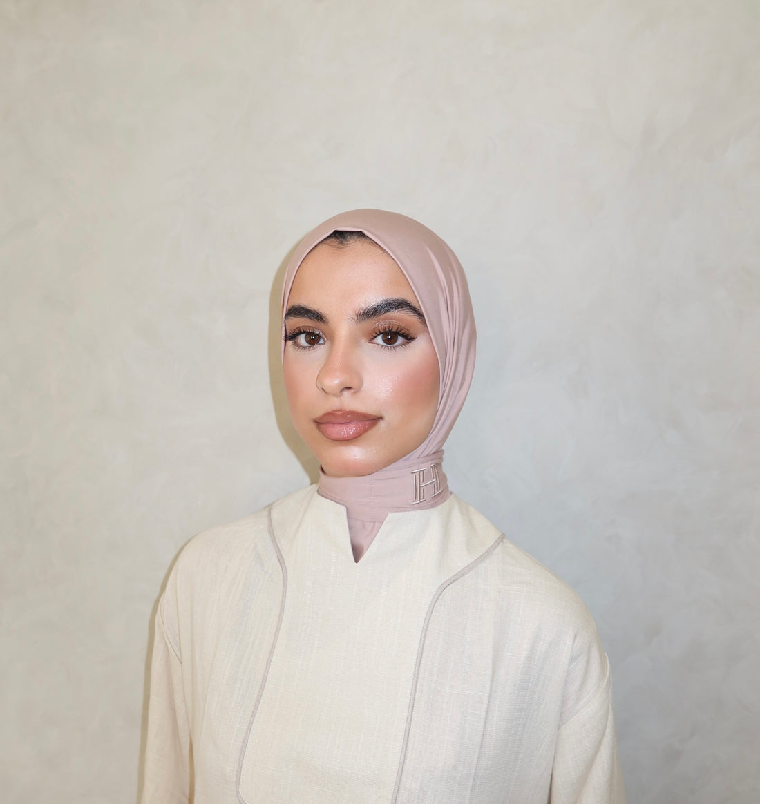 INSTANT SCARF POWDER PINK