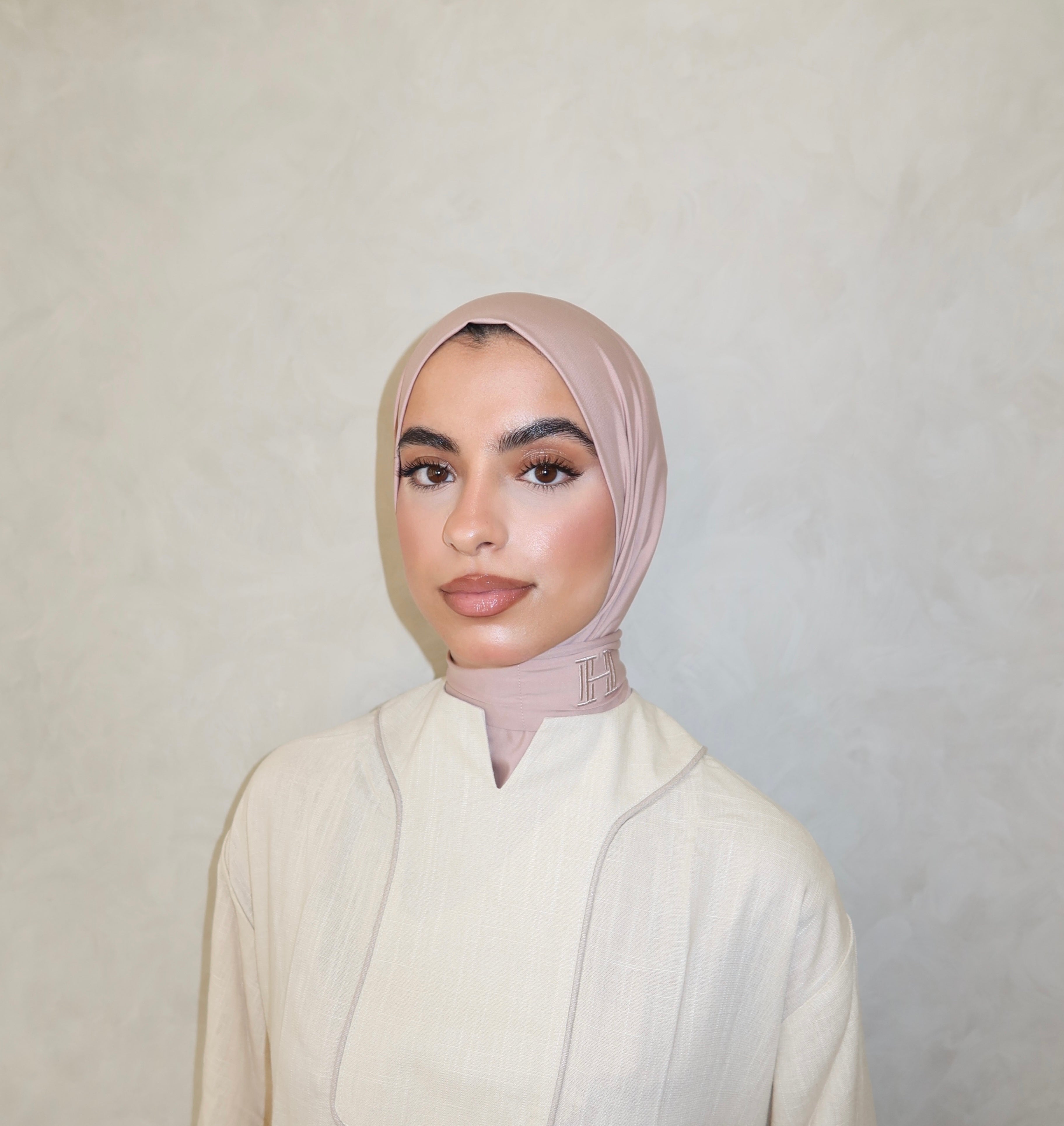 INSTANT SCARF POWDER PINK