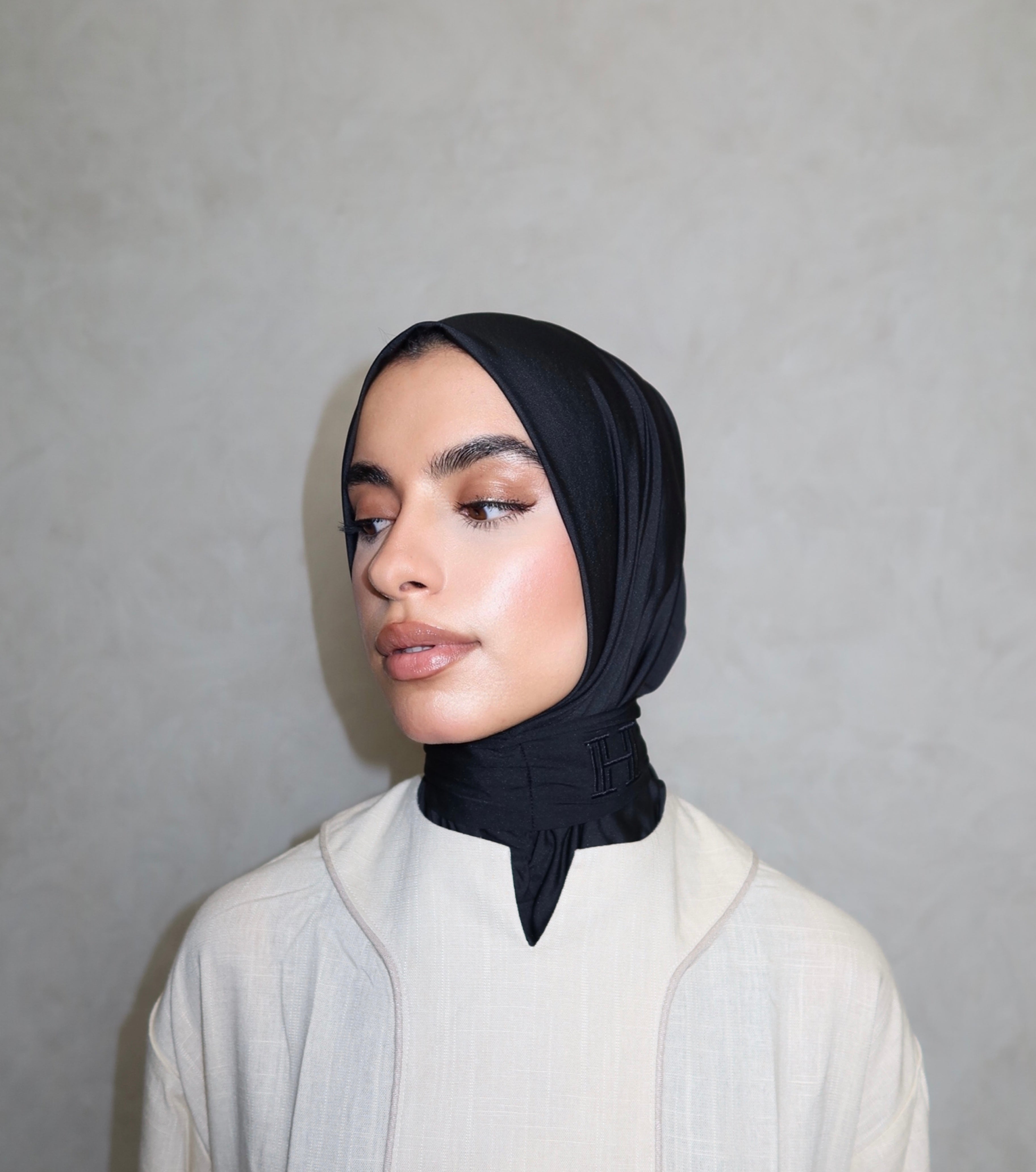 INSTANT SCARF MIDNIGHT BLACK