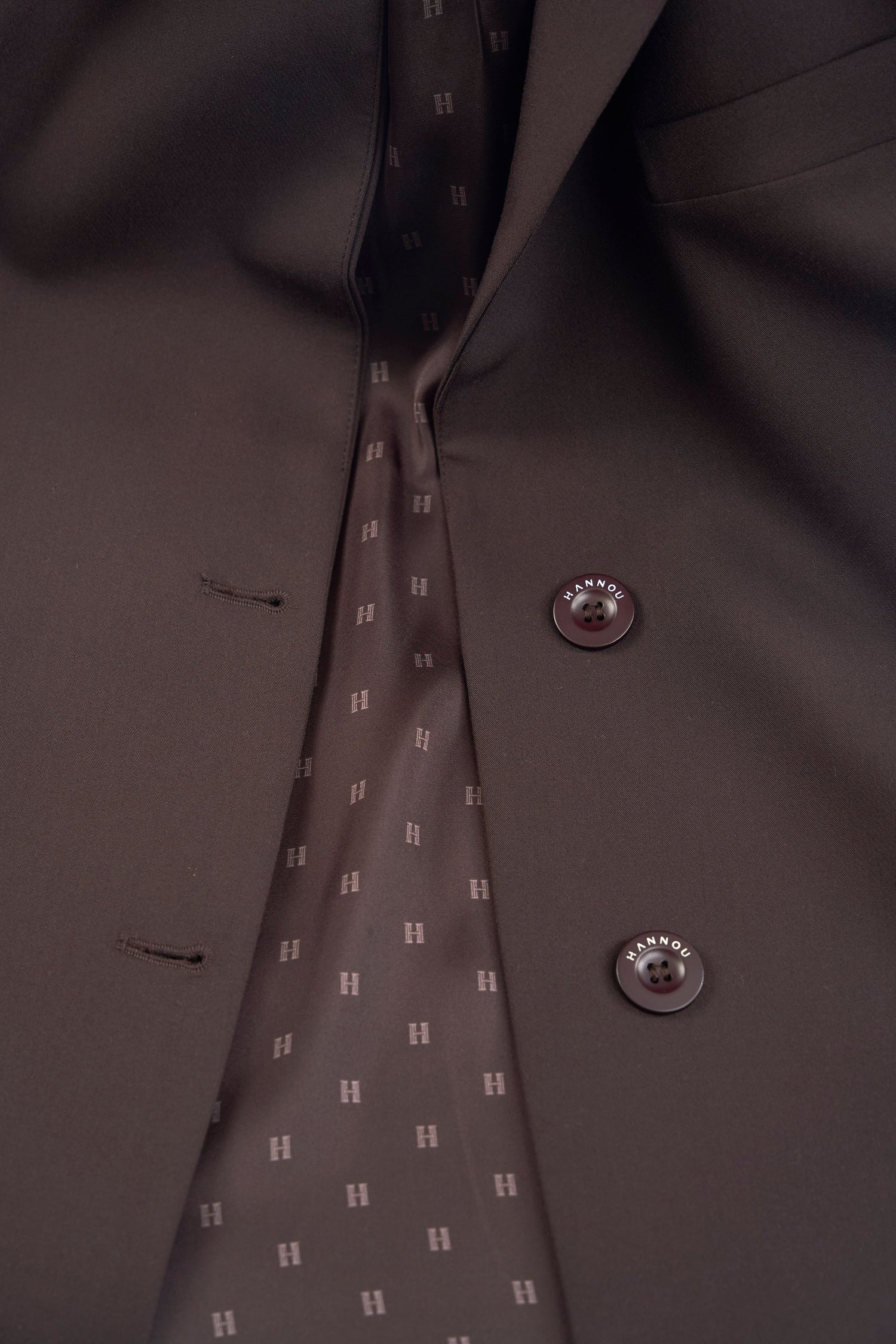 OVERSIZED BLAZER - BROWN