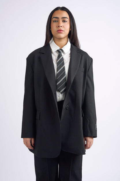 OVERSIZED BLAZER - BLACK
