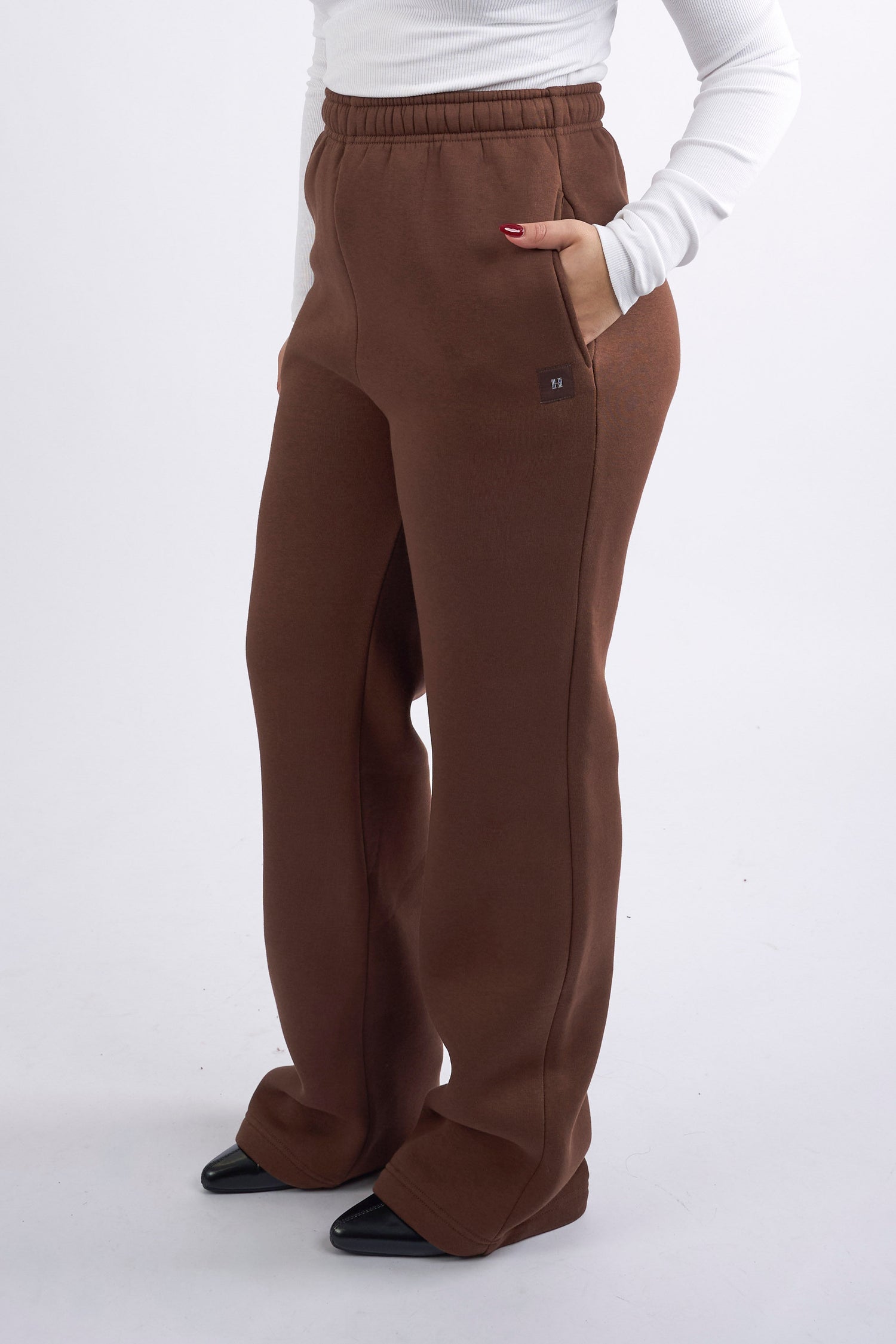 Soft Adjustable Pants - Brown