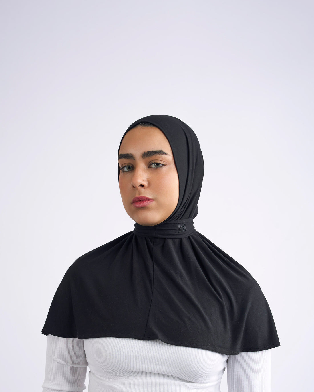 Bamboo Instant Scarf - Midnight Black