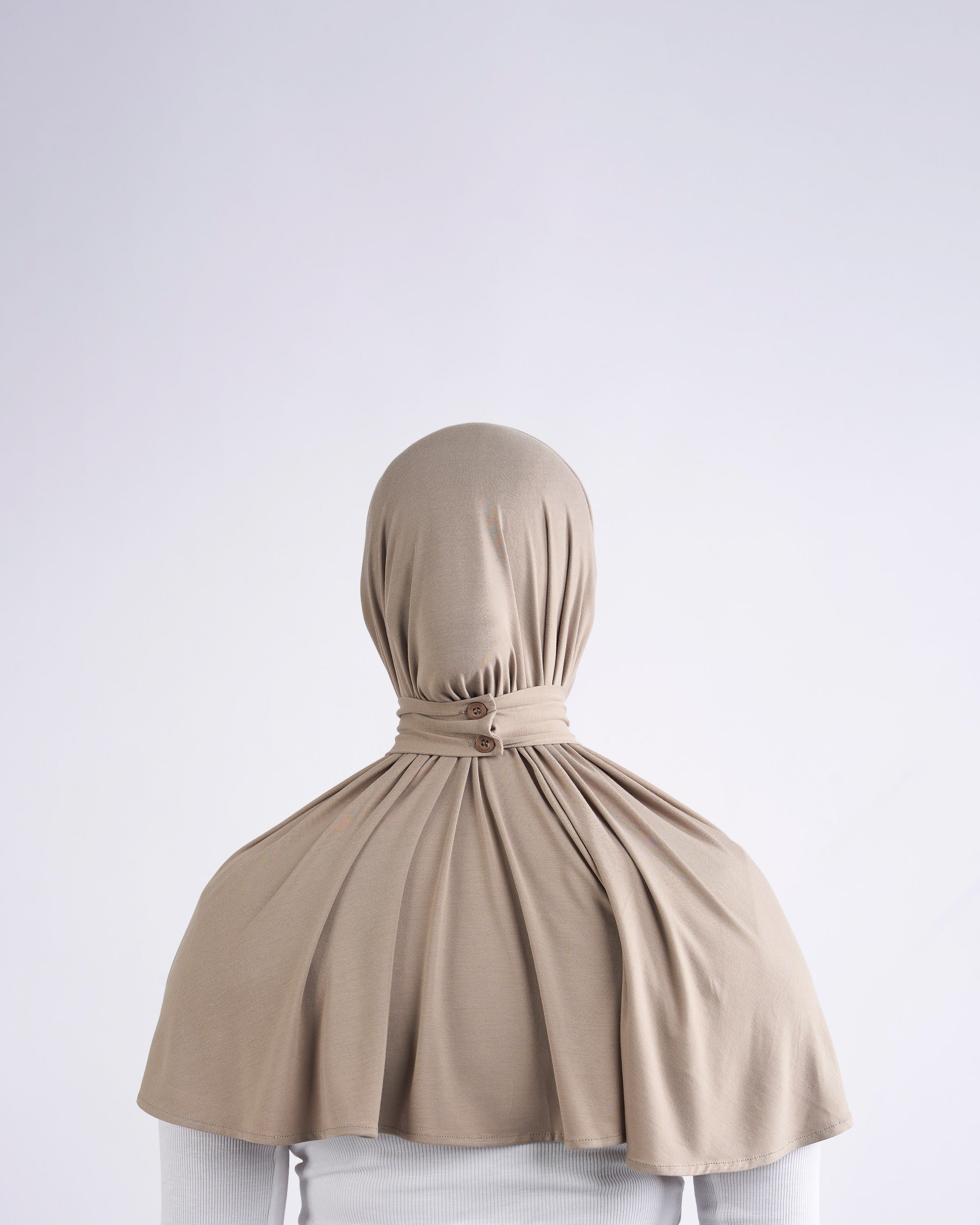 Bamboo Instant Scarf - Taupe