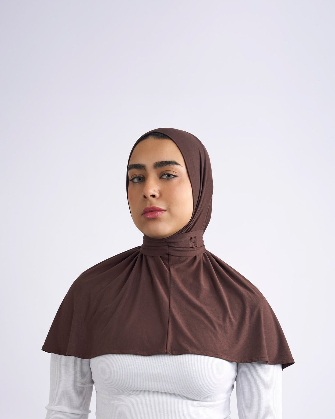 Bamboo Instant Scarf  - Dark Brown
