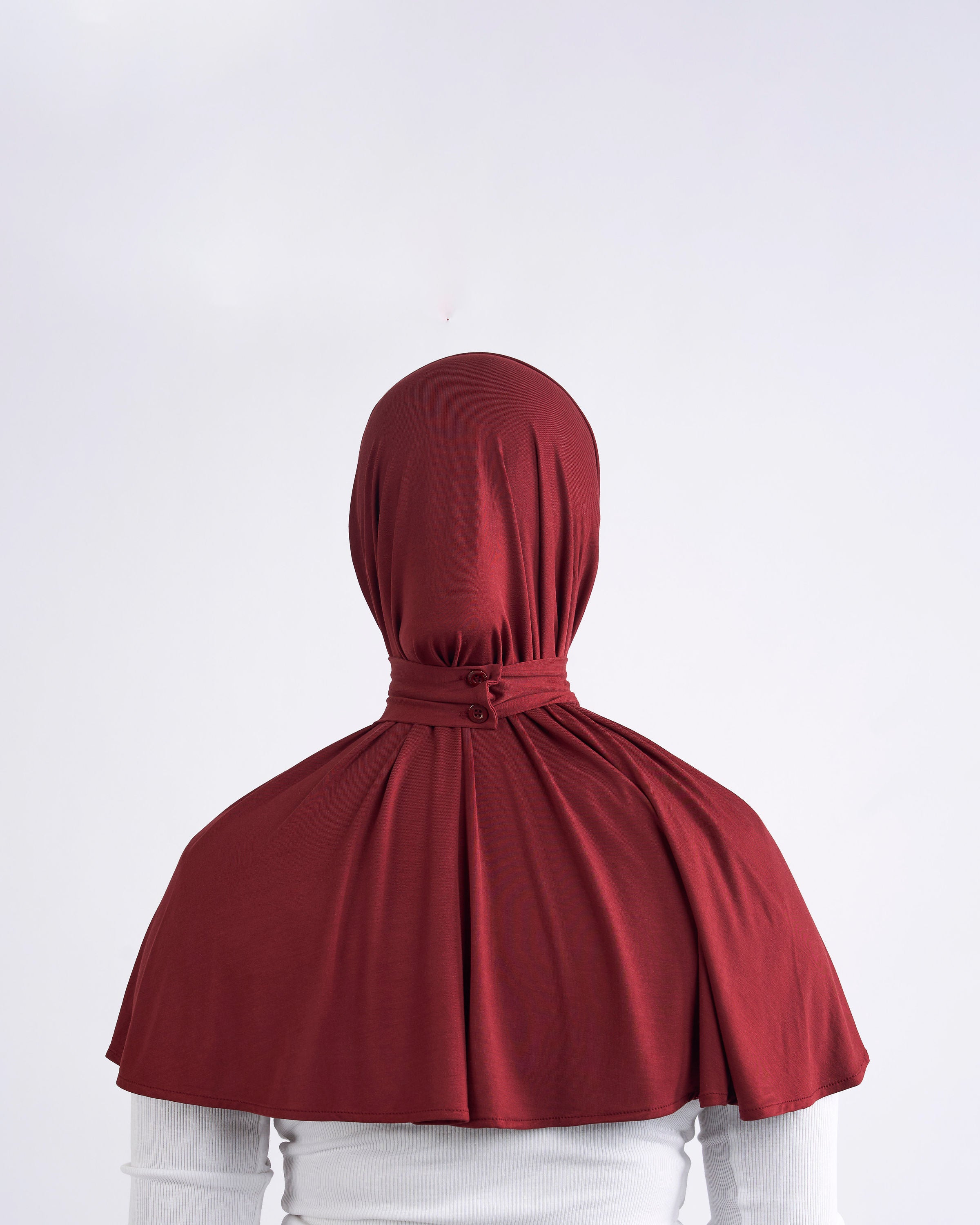 Bamboo Instant Scarf - Burgundy