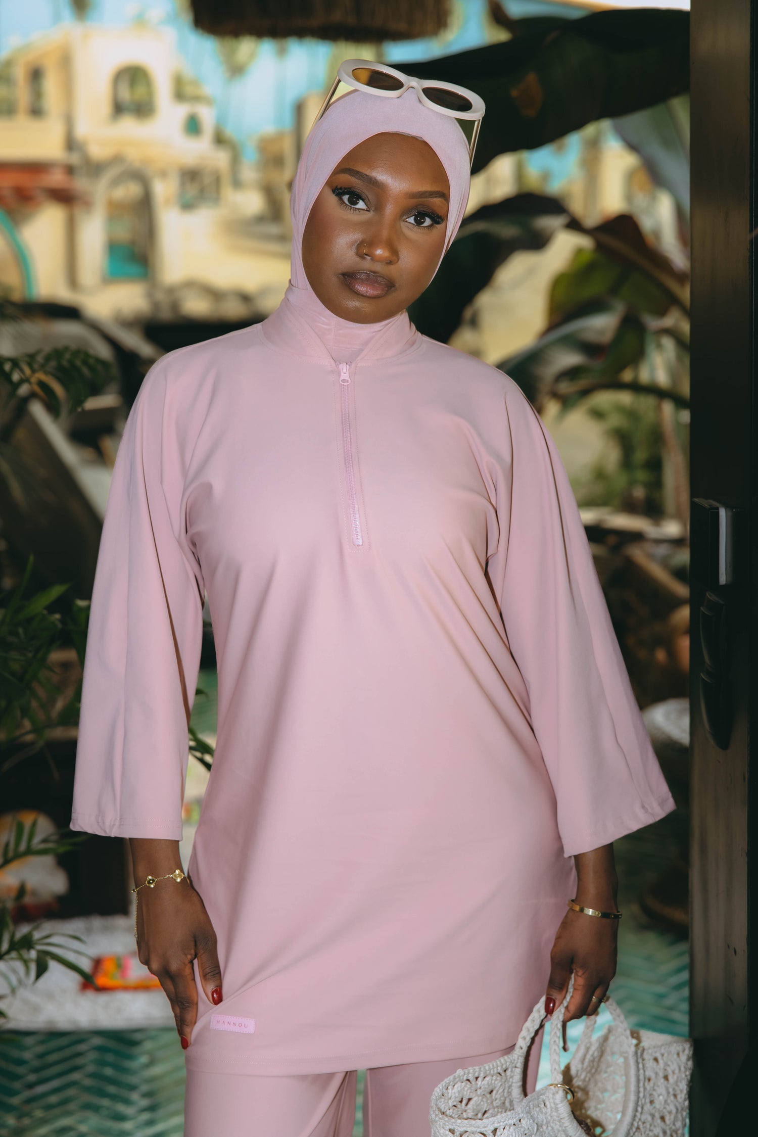 BURKINI - POWDER PINK