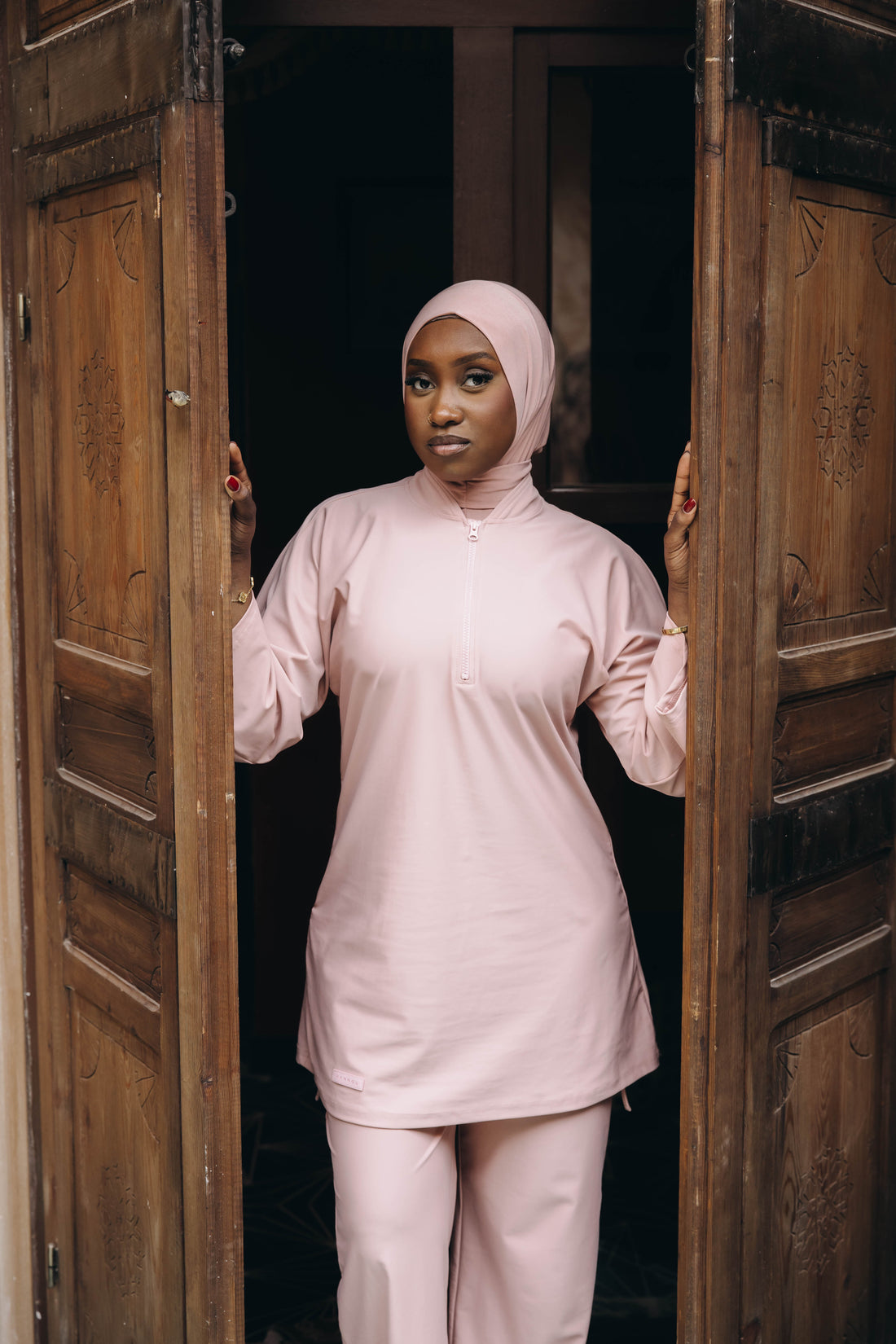 BURKINI - POWDER PINK