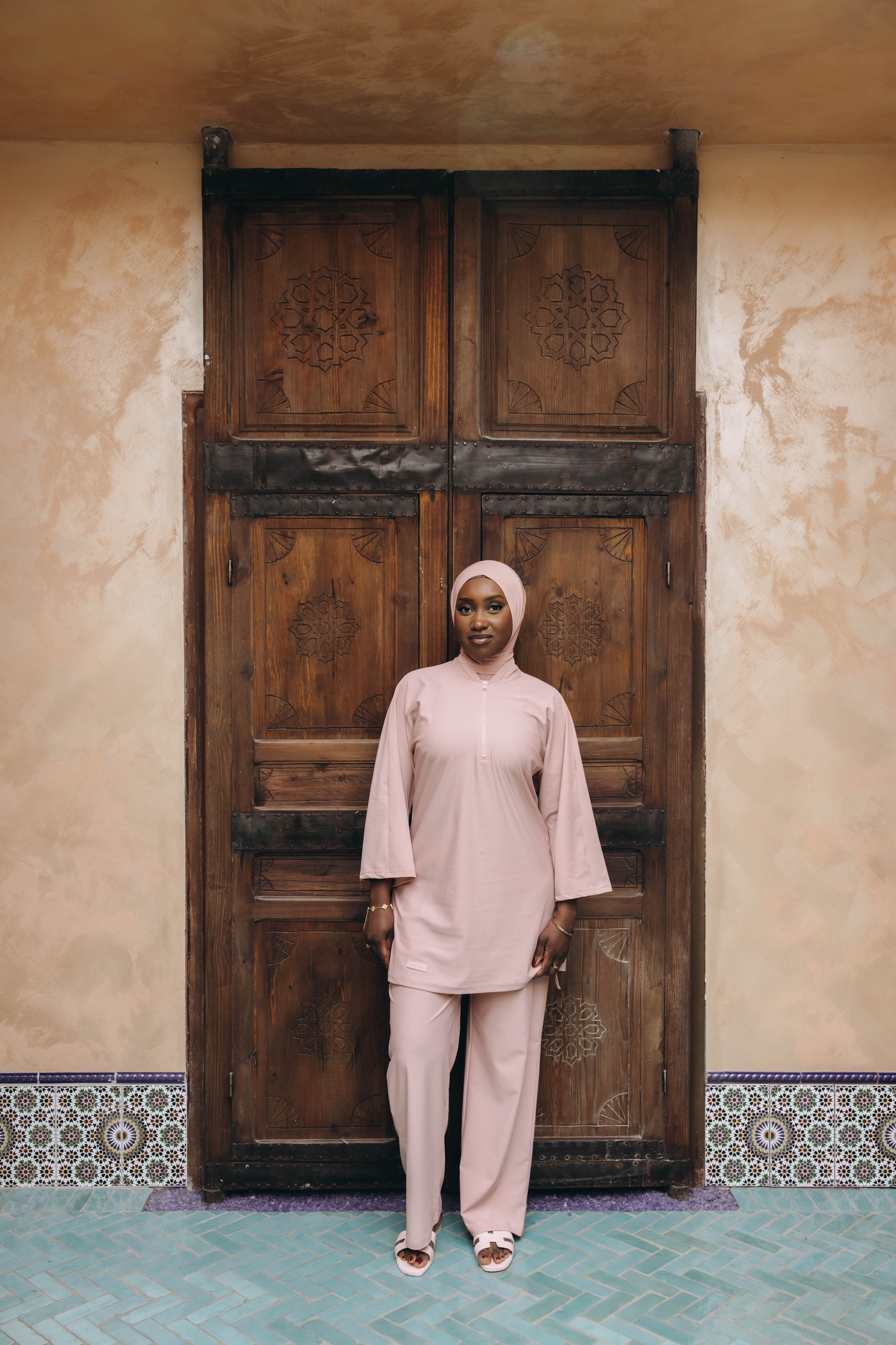 BURKINI - POWDER PINK