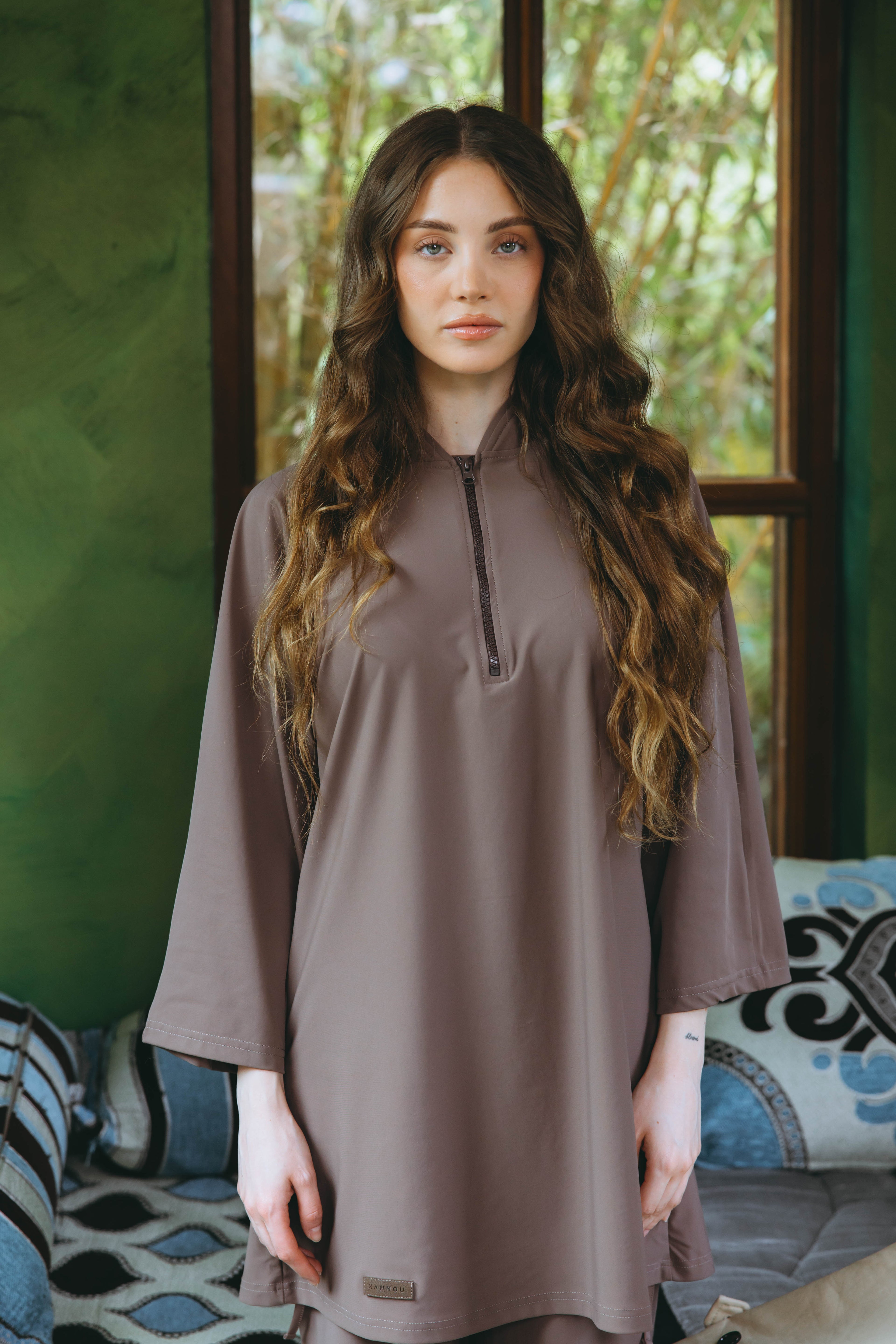 BURKINI - WARM TAUPE