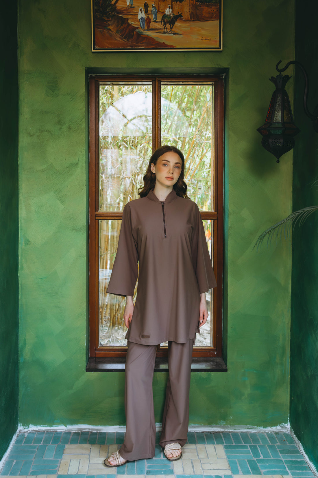 BURKINI - WARM TAUPE