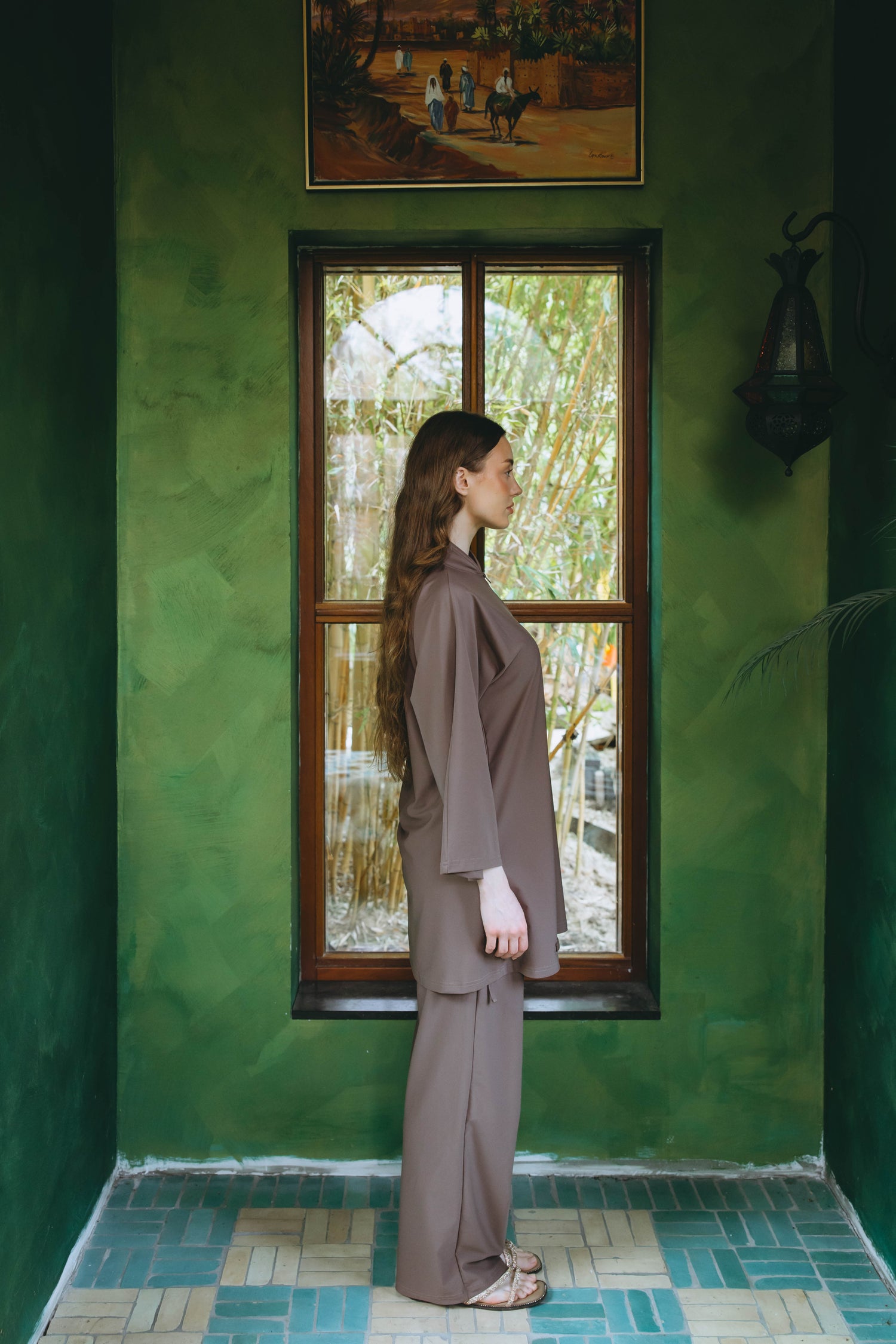 BURKINI - WARM TAUPE