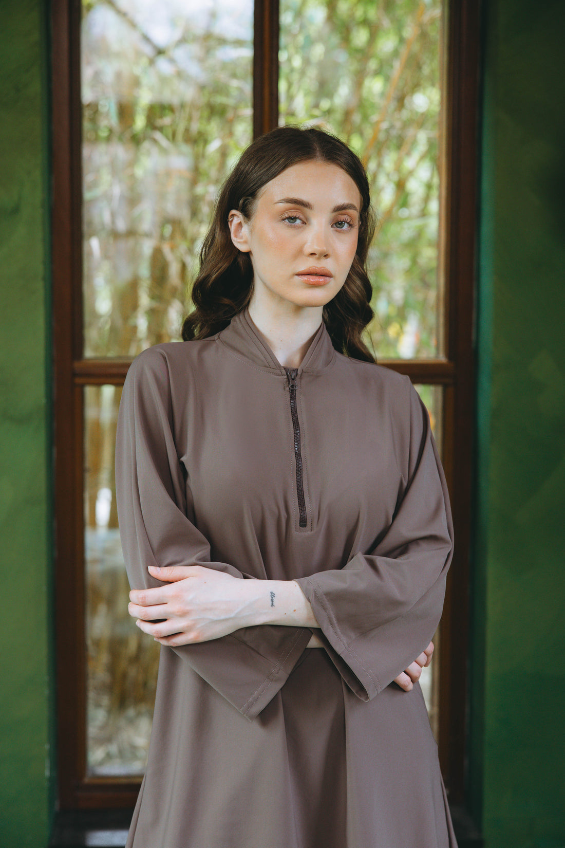 BURKINI - WARM TAUPE