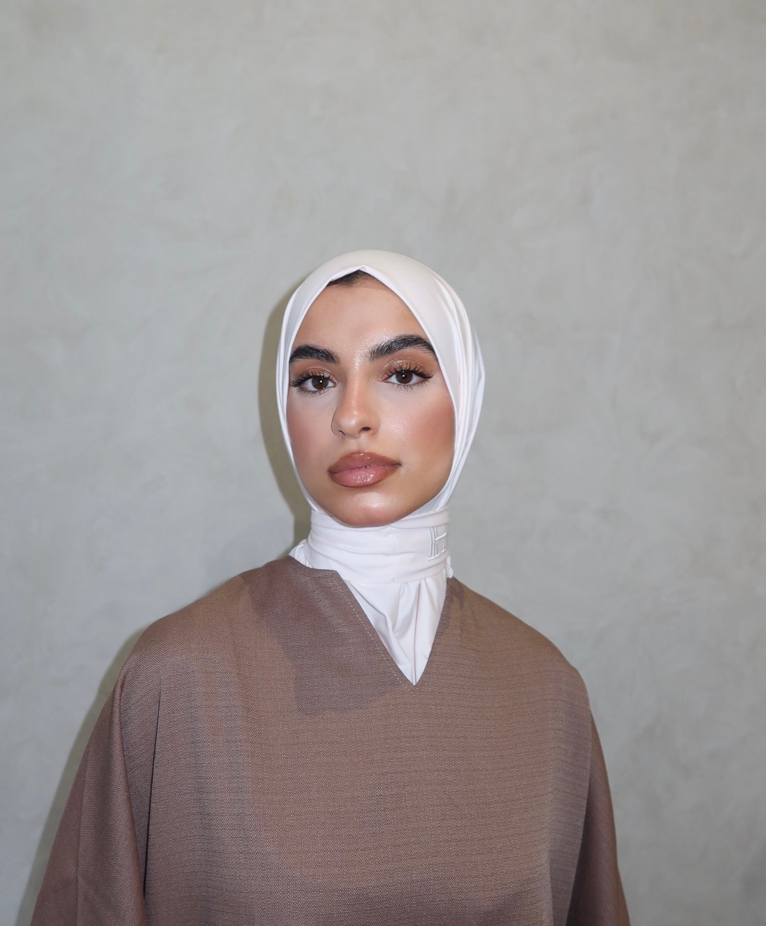 INSTANT SCARF VANILLE BLUSH