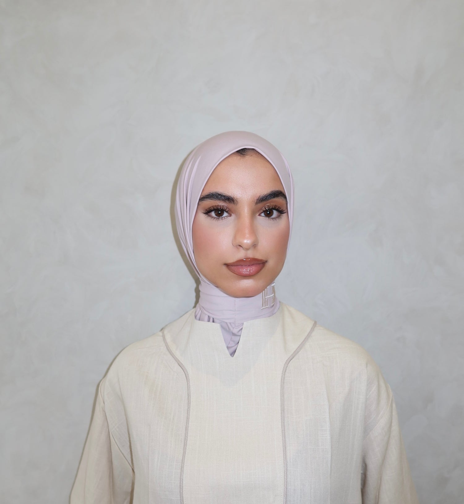 INSTANT SCARF ASH PEARL