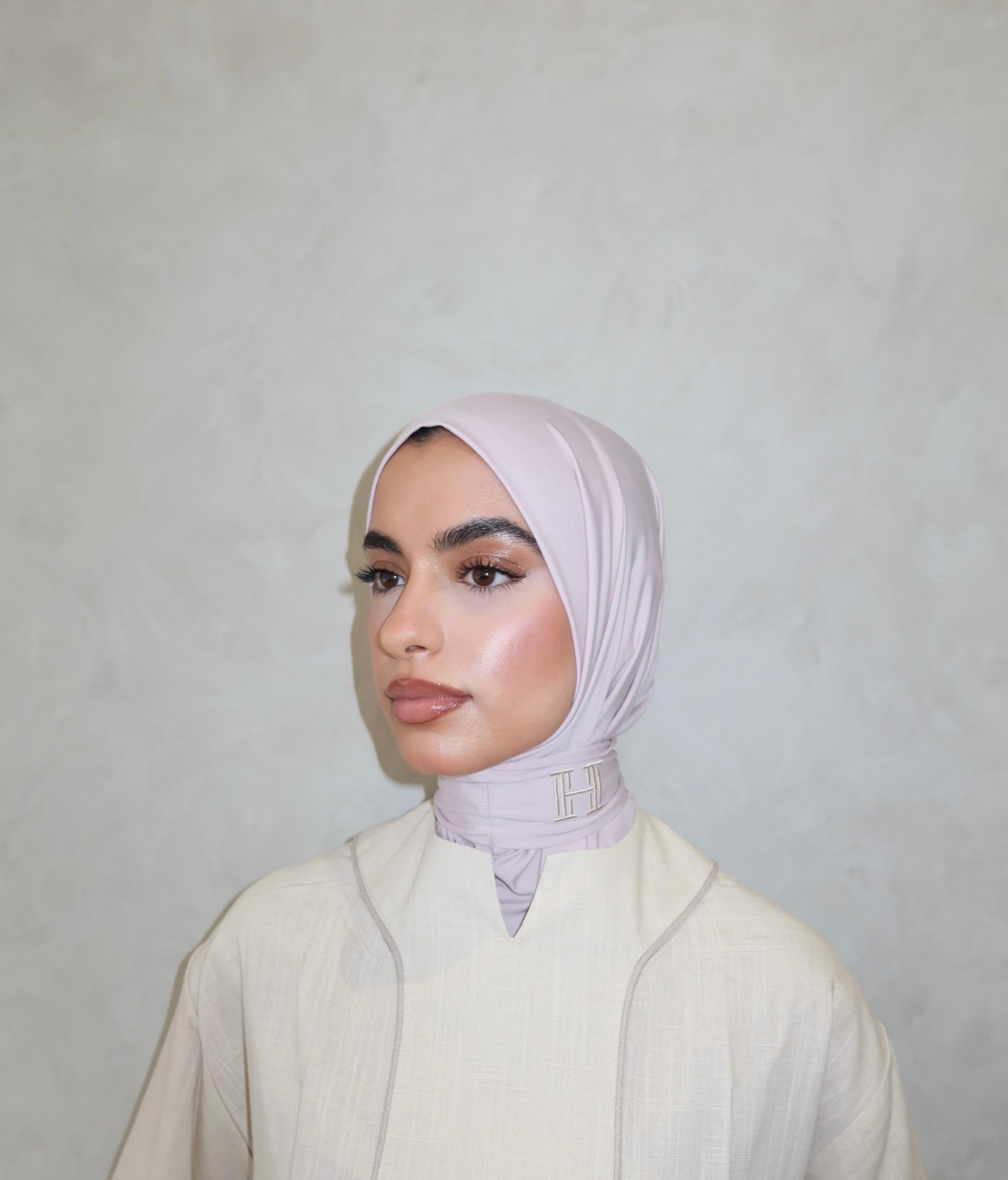 INSTANT SCARF ASH PEARL