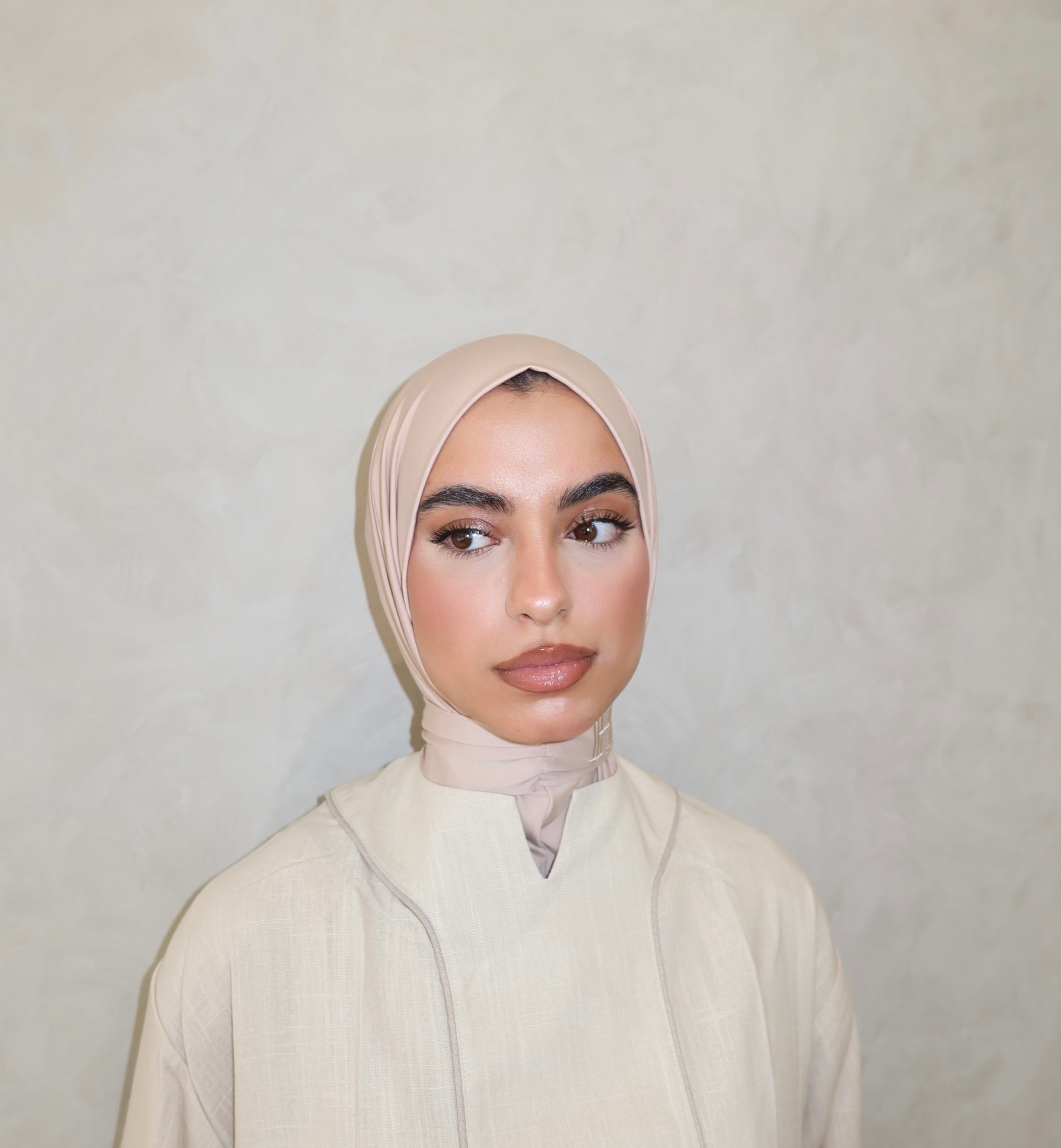 INSTANT SCARF SANDY BEIGE