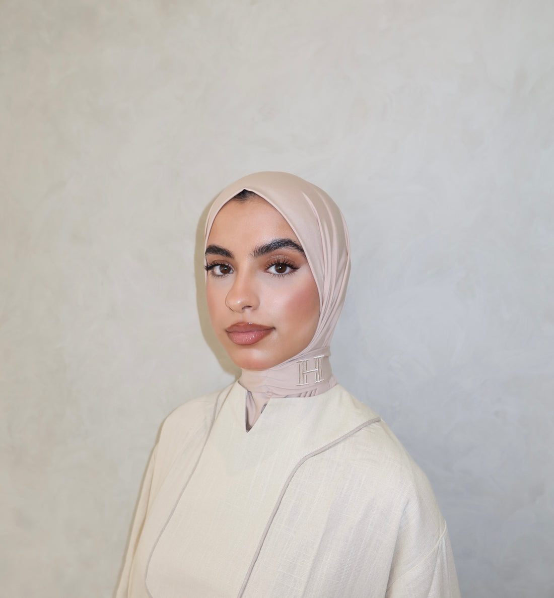 INSTANT SCARF SANDY BEIGE