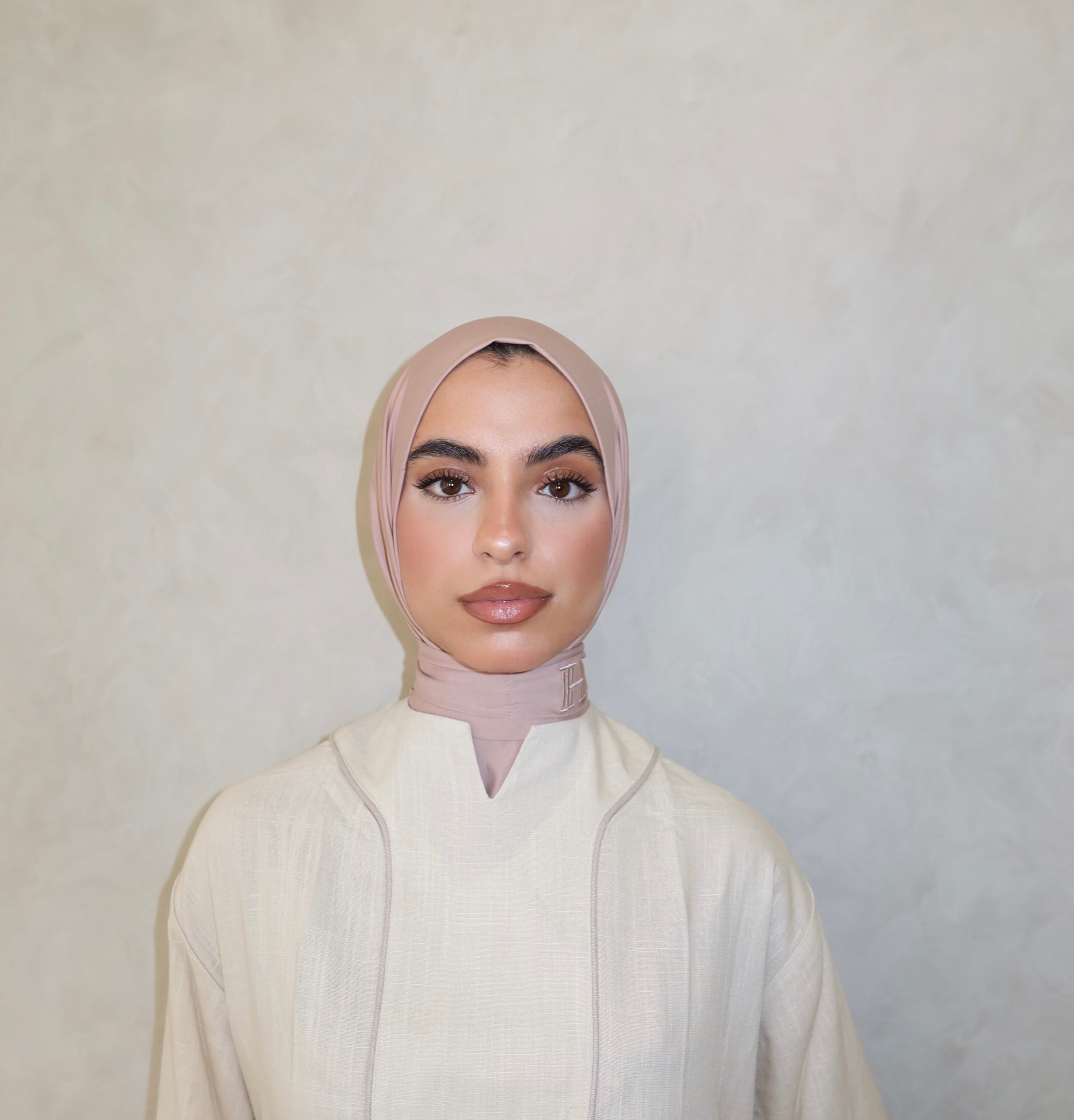 INSTANT SCARF POWDER PINK