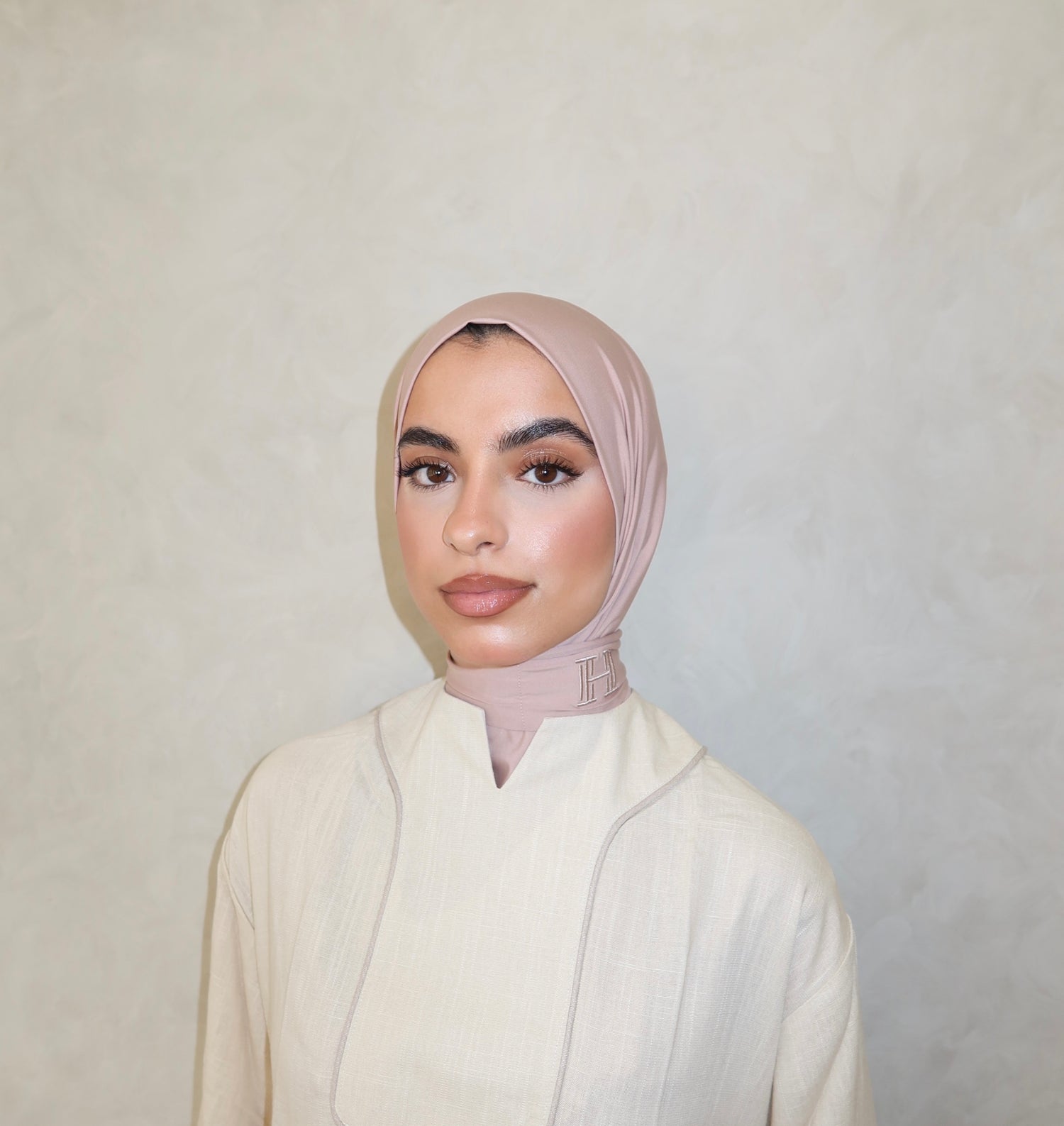 INSTANT SCARF POWDER PINK