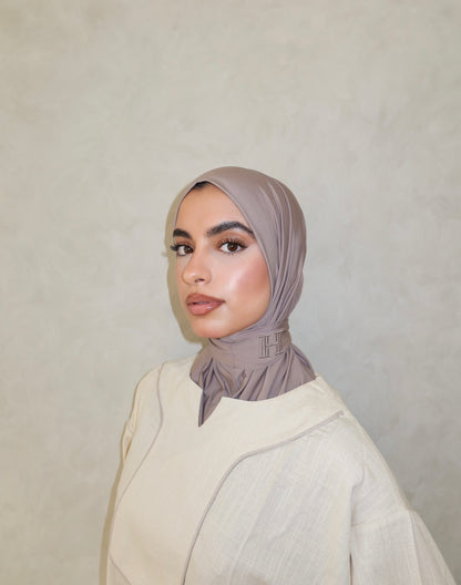 INSTANT SCARF MOCHA TAUPE