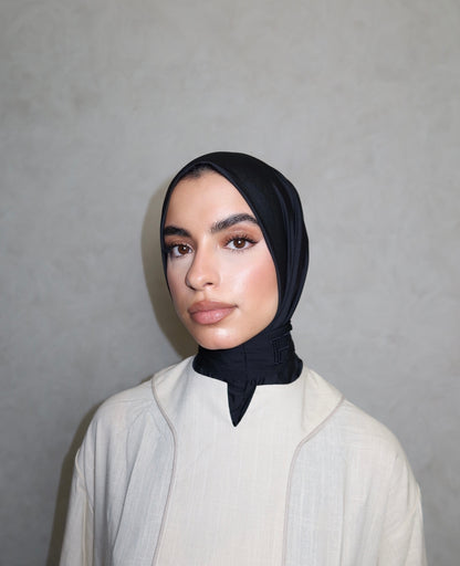 INSTANT SCARF MIDNIGHT BLACK