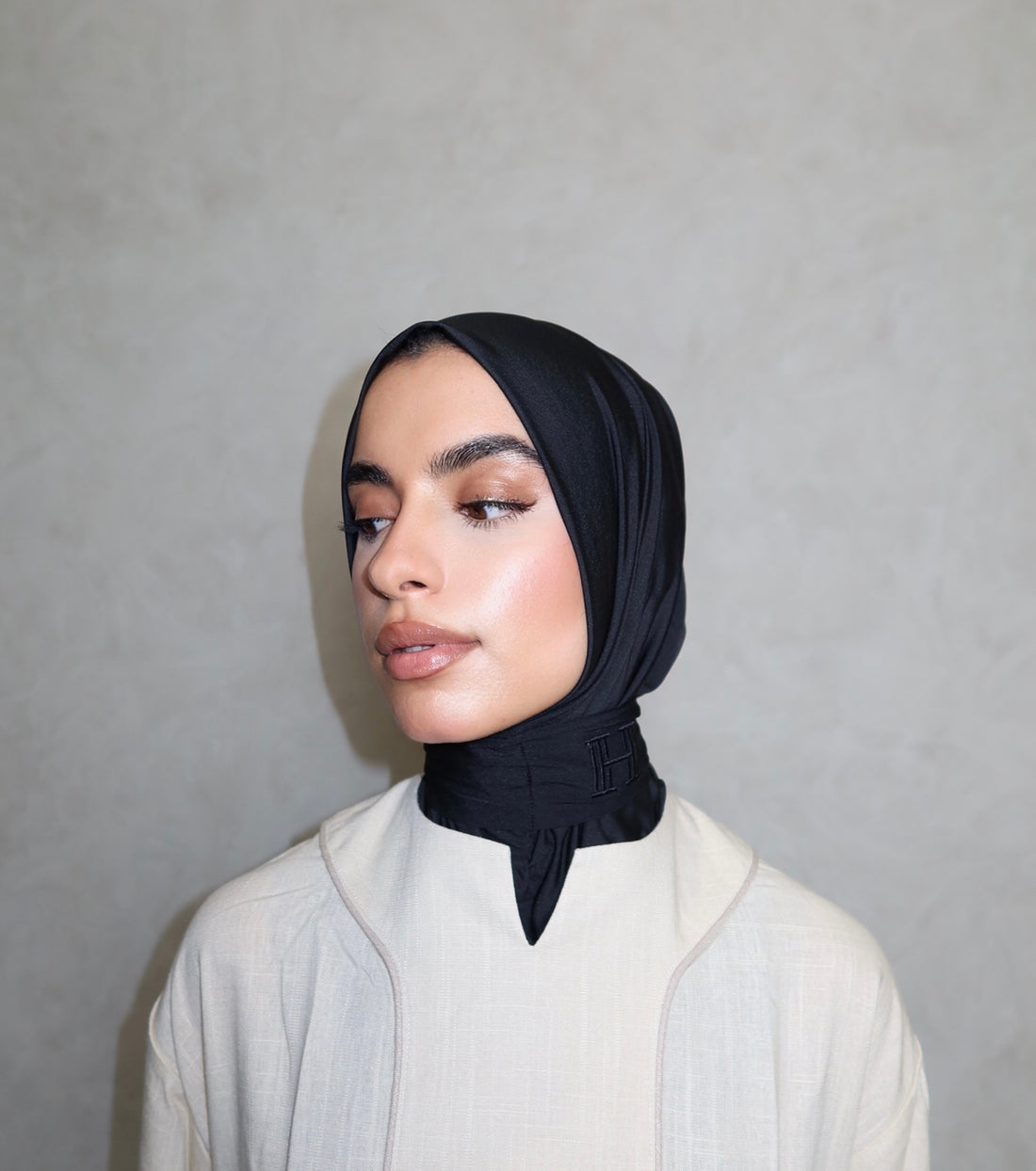 INSTANT SCARF MIDNIGHT BLACK