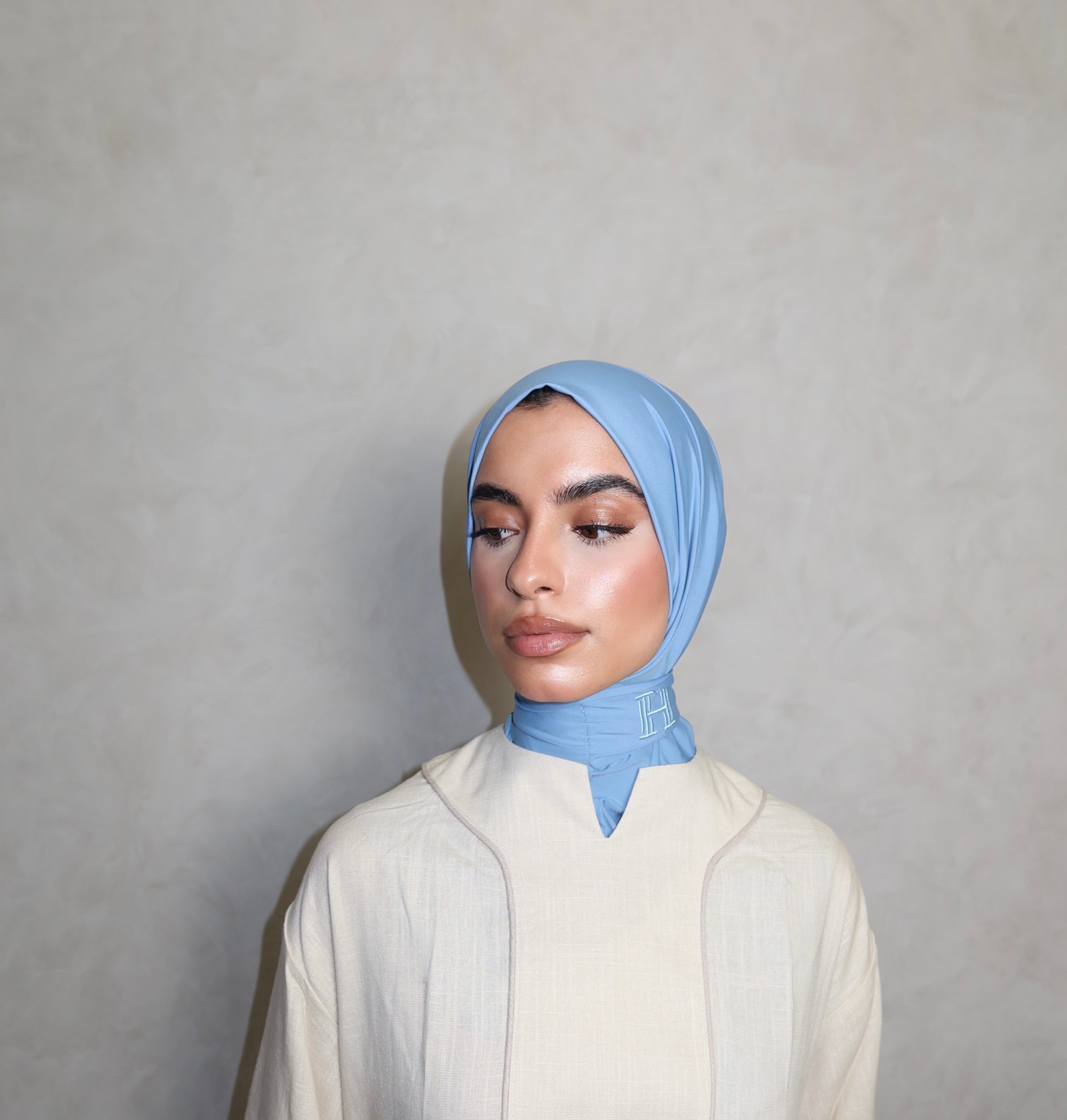 INSTANT SCARF CLOUDY SKY