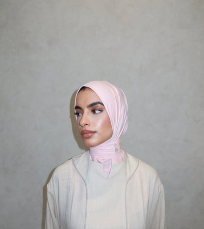 INSTANT SCARF LIGHT PINK