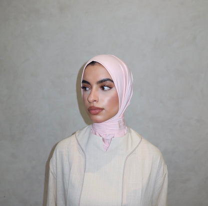 INSTANT SCARF LIGHT PINK