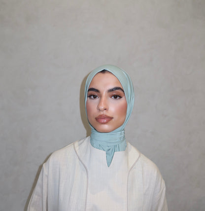 INSTANT SCARF MATCHA MILK